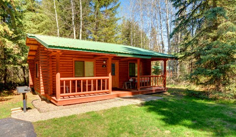 Cabin rental near Glacier National Park. 