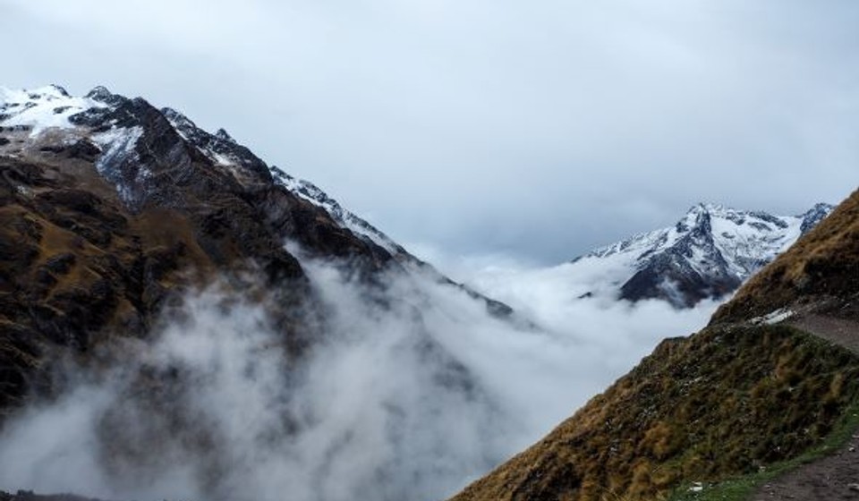 Mountain View from Salkantay Trek