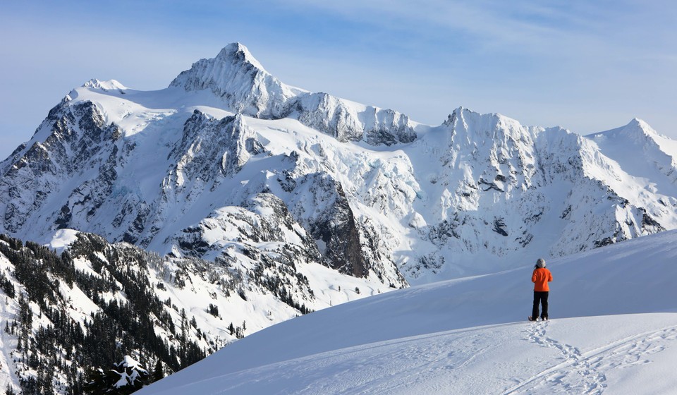 Mt. Baker Winter Self Guided Snowshoeing Community Trip AdventureTripr