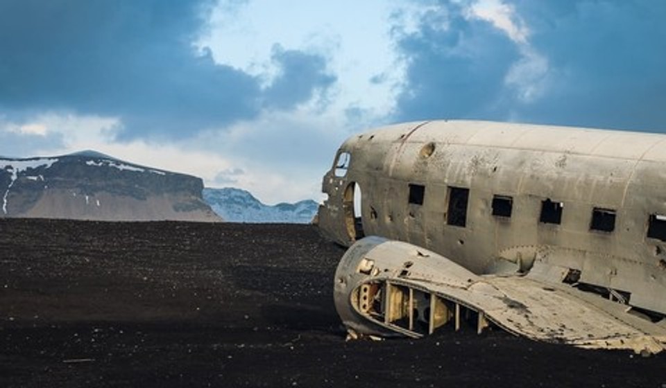 Plane wreck in Sólheimasandur, Iceland