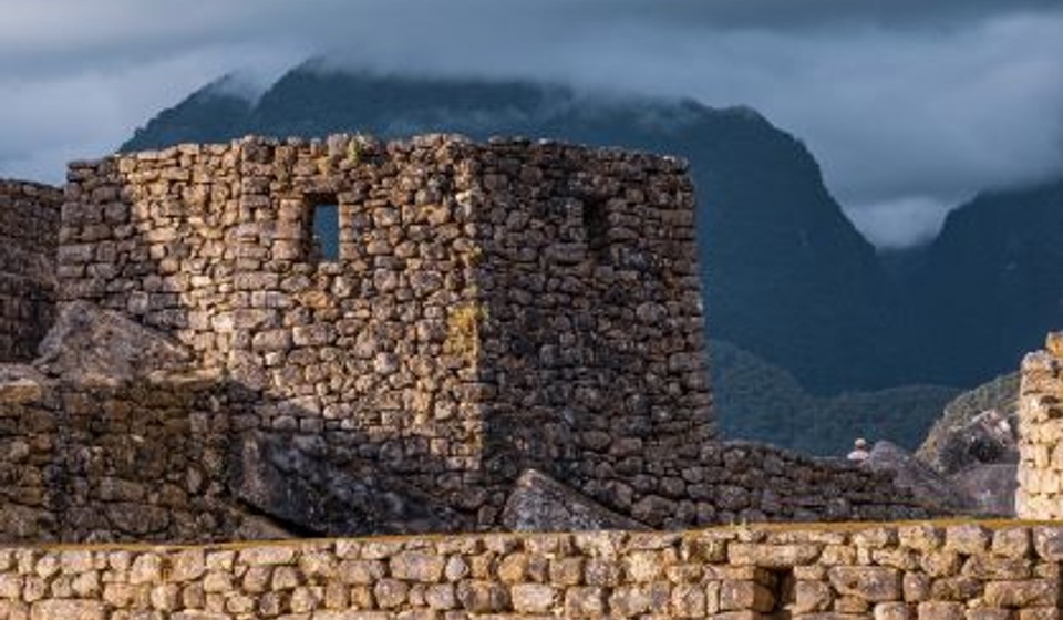 Inca stonework in Machu Picchu