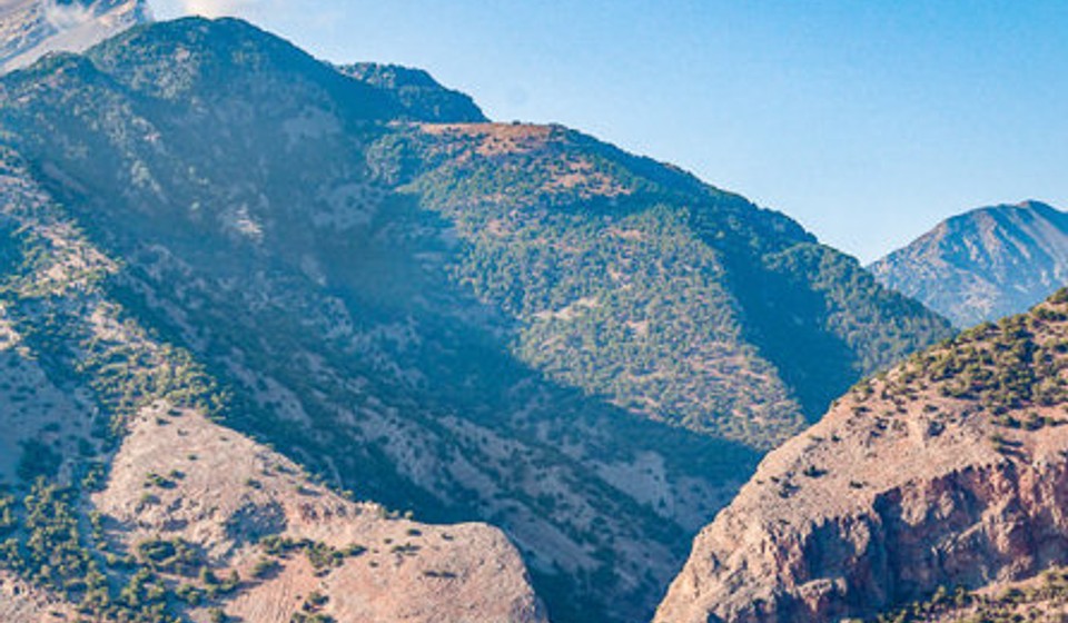 The Narrow Gorge of Agia Irini