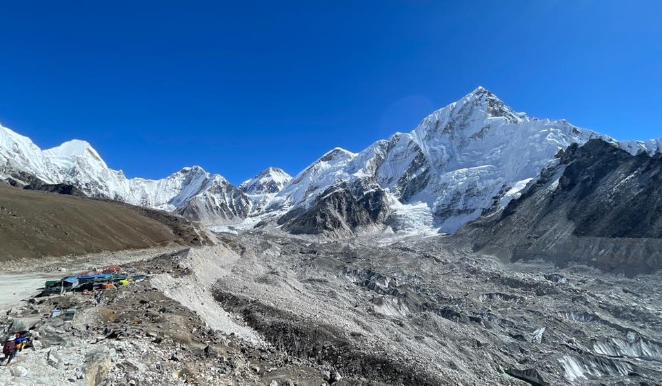 The Himalayan mountain range