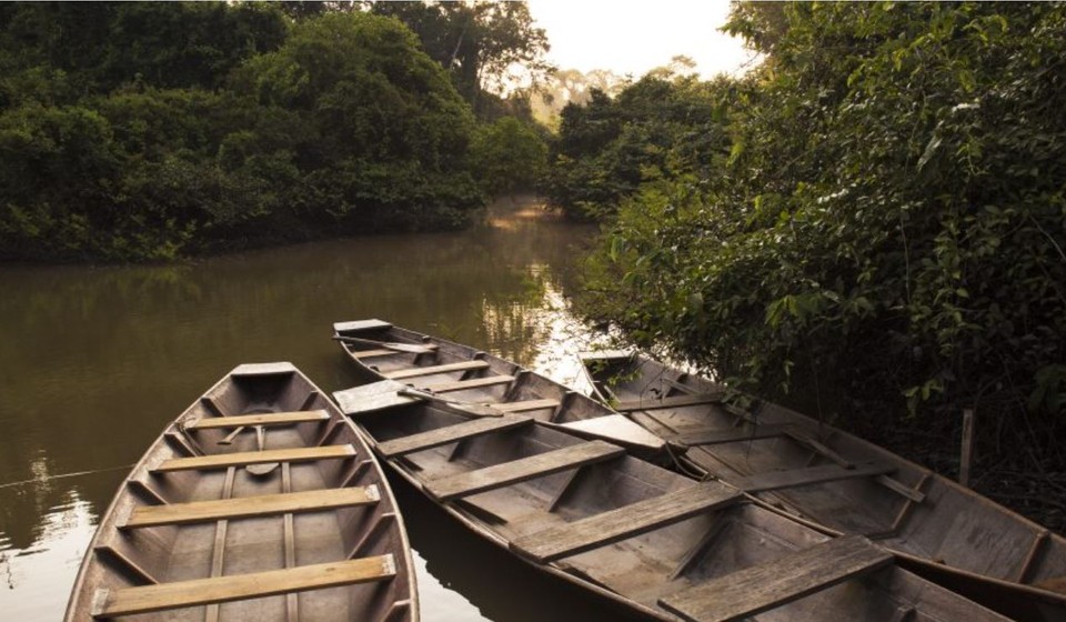 boat ride in the Peru Amazon 