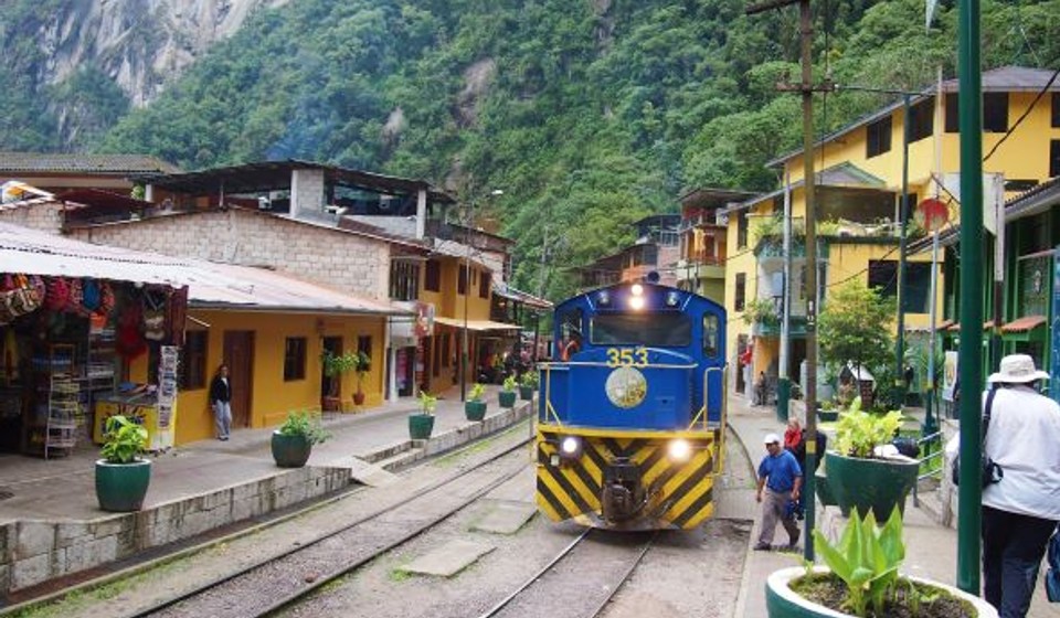 Train at Cusco, Peru