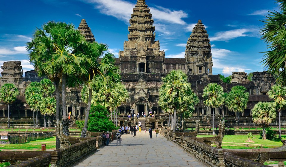 Angkor Vat Temple in Cambodia