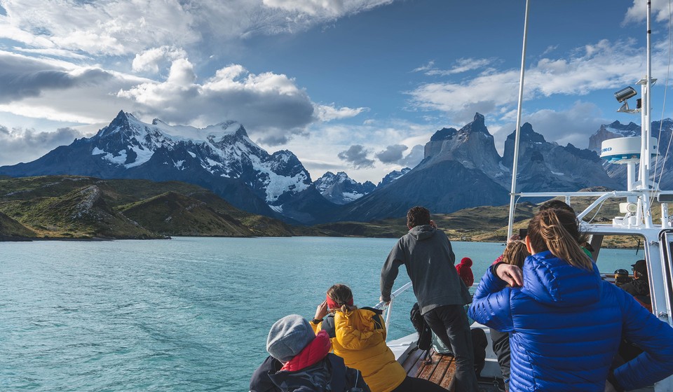 Boat to Torres del Paine