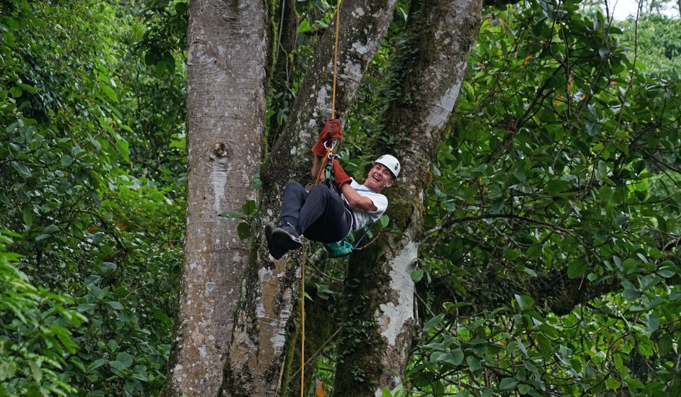 Ziplining