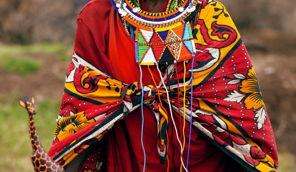 Maasai Woman in Lake Nakuru National Park