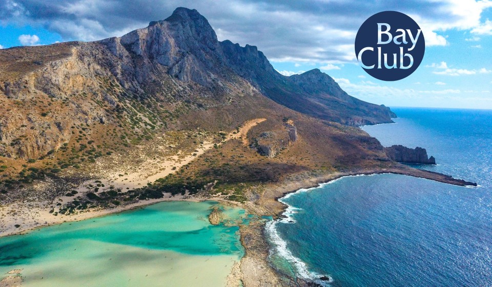 Balos Beach on the Aegan Island of Crete in Greec