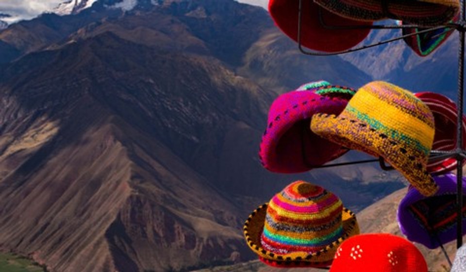 Colorful Hats in Cusco