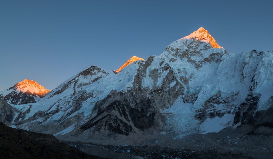 Gorak Shep, Khumjung, while descending from Kala Patthar